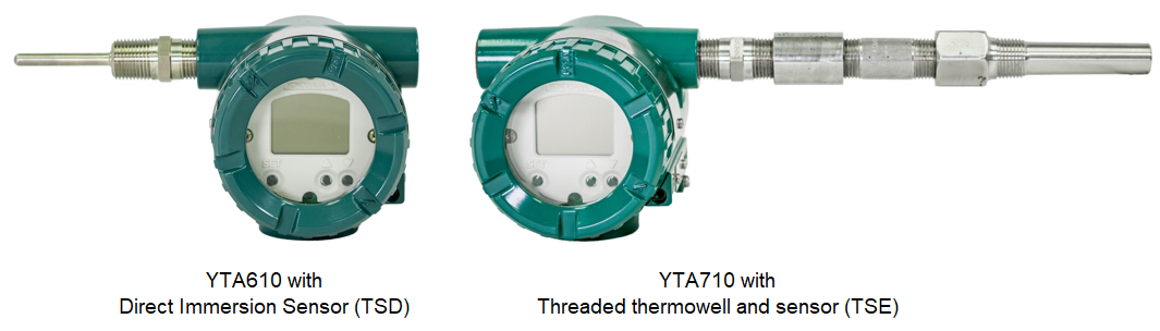 YTA610 710 with sensor attached